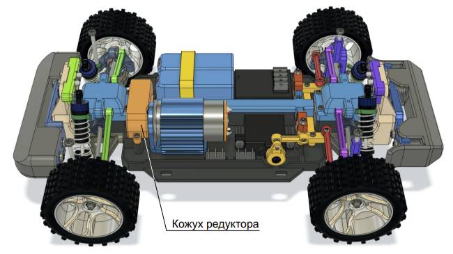 Кожух редуктора