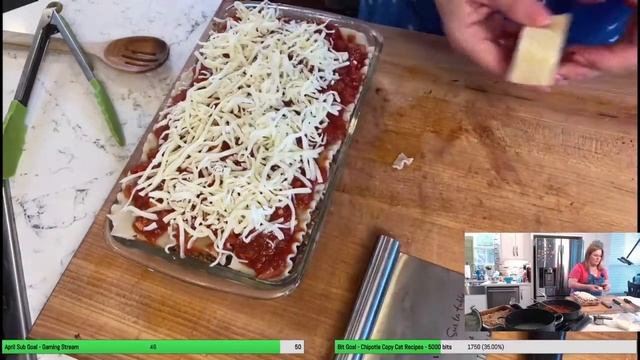 Lasagna just a smidge healthier and strawberry rhubarb crisp! !menu !drink part5 смотреть онлайн