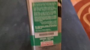 Распаковка — Трансмиссионное масло TOYOTA ATF WS