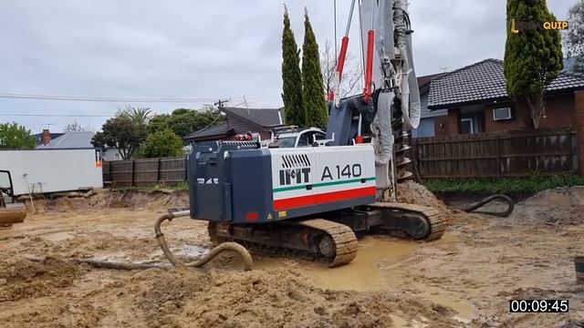 IMT A140 - CFA Drilling 600 mm diameter full pile VIC смотреть онлайн