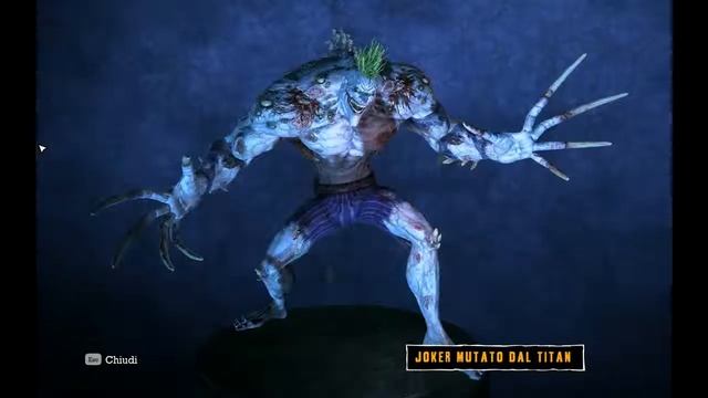 Batman Arkham Asylum - Statuetta Joker Mutato Dal Titan/Titan Joker Statue