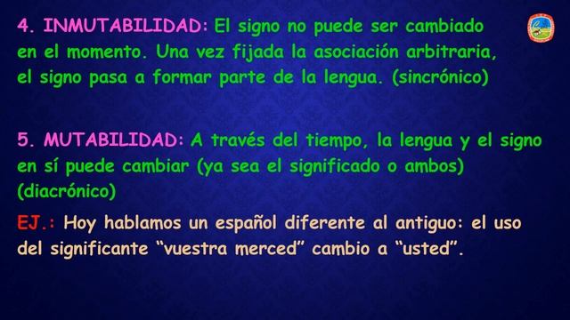 EL SIGNO LINGÜÍSTICO 2° смотреть онлайн
