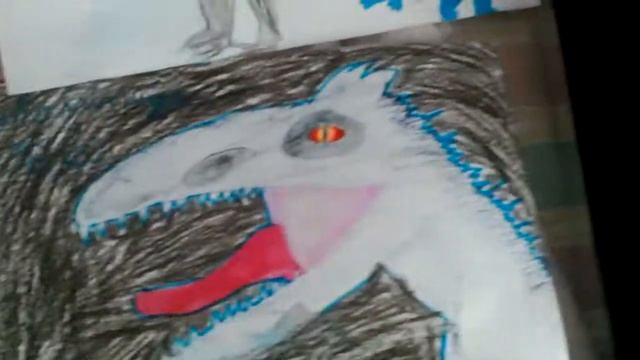 Мой рисунок Индоминус рекс. смотреть онлайн