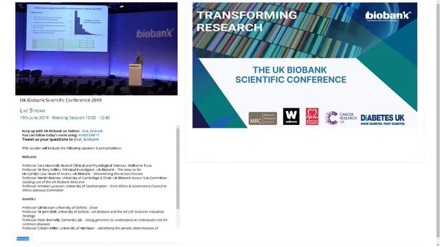 Professor Kari Stefansson - Why bother to whole genome sequence UK Biobank смотреть онлайн