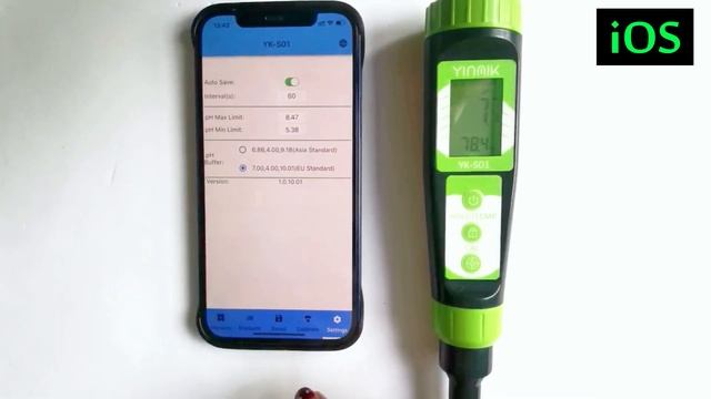 How To Connect Bluetooth of YNIMIK YK-S01 Digital Soil pH Tester смотреть онлайн