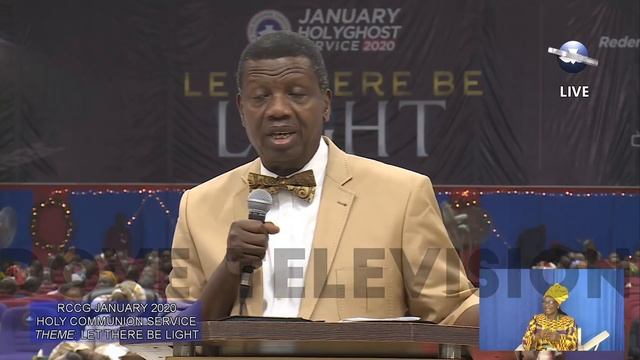 RCCG JANUARY 2020 HOLY COMMUNION SERVICE || LET THERE BE LIGHT смотреть онлайн