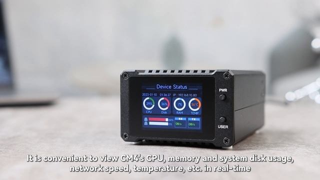 Waveshare Network Attached Storage(NAS) All-In-One Mini-Computer for Raspberry Pi Compute Module 4 смотреть онлайн