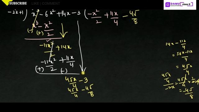 Polynomials & Factorisation | Ex 3 Q 8-9 | 9th Class Math Answers | #Polynomials9th #DamuEducation смотреть онлайн
