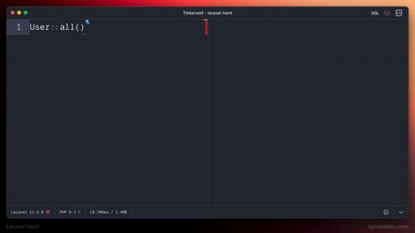 Laravel Herd | Окружение разработки на PHP #5 - Tinker / Tinkerwell