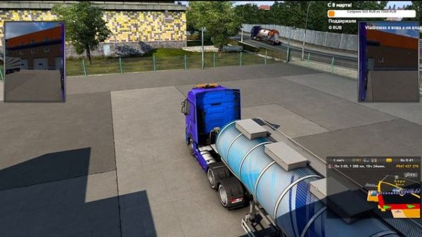 ETS 2. Вероника собирает конвой.