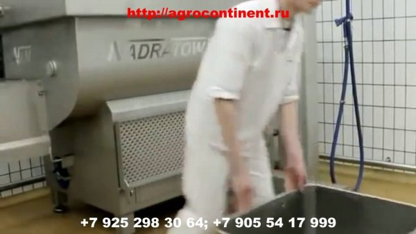 Подъемник загрузчик опрокидыватель фарша