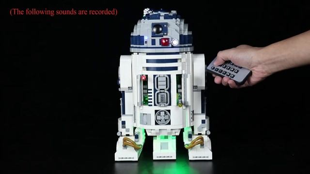Vonado Light Lego 75308 Star Wars R2-D2 смотреть онлайн