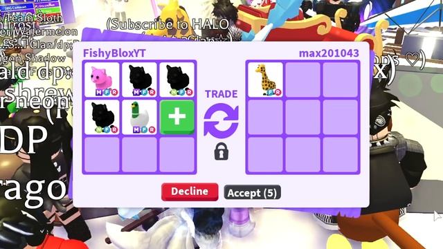 Trading MEGA NEON PETS ONLY To Get DREAM PET In Adopt Me! (CHALLENGE) смотреть онлайн