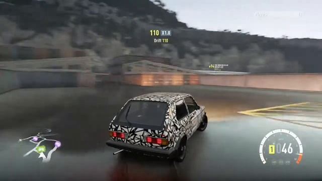 Forza horizon 2 VW Rabbit VS. Nissan Skyline Drift смотреть онлайн