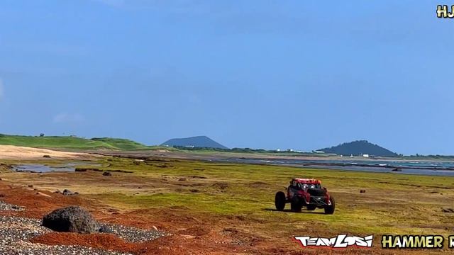 1/10 Rccar Losi Hammer Rey Beach Fun Driving #220