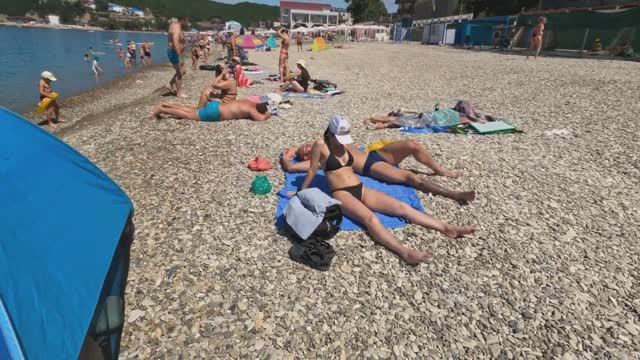 Black Sea. Russian Beauties In Swimsuits. Girls In Swimsuits. Summer 2024. 4k Episode 11.