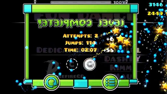 обычный Fun Dance (geometry dash) смотреть онлайн
