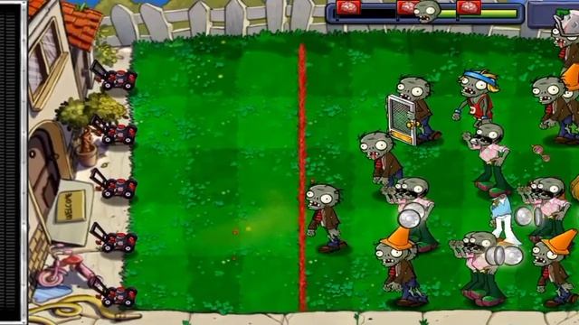 Plants Vs Zombies - Wall-nut Bowling 2 Gameplay!!! смотреть онлайн