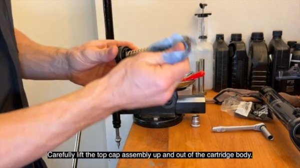 Fox 38 Fork Service - Simple step-by-step instructions