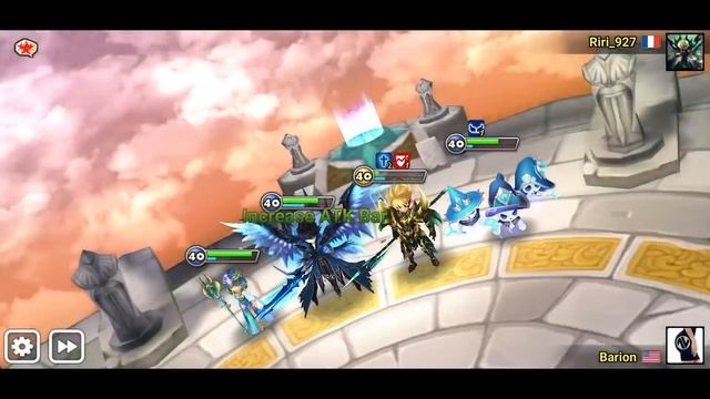 BARION AND HIS LIGHT NAT5 ARMY - Summoners War смотреть онлайн