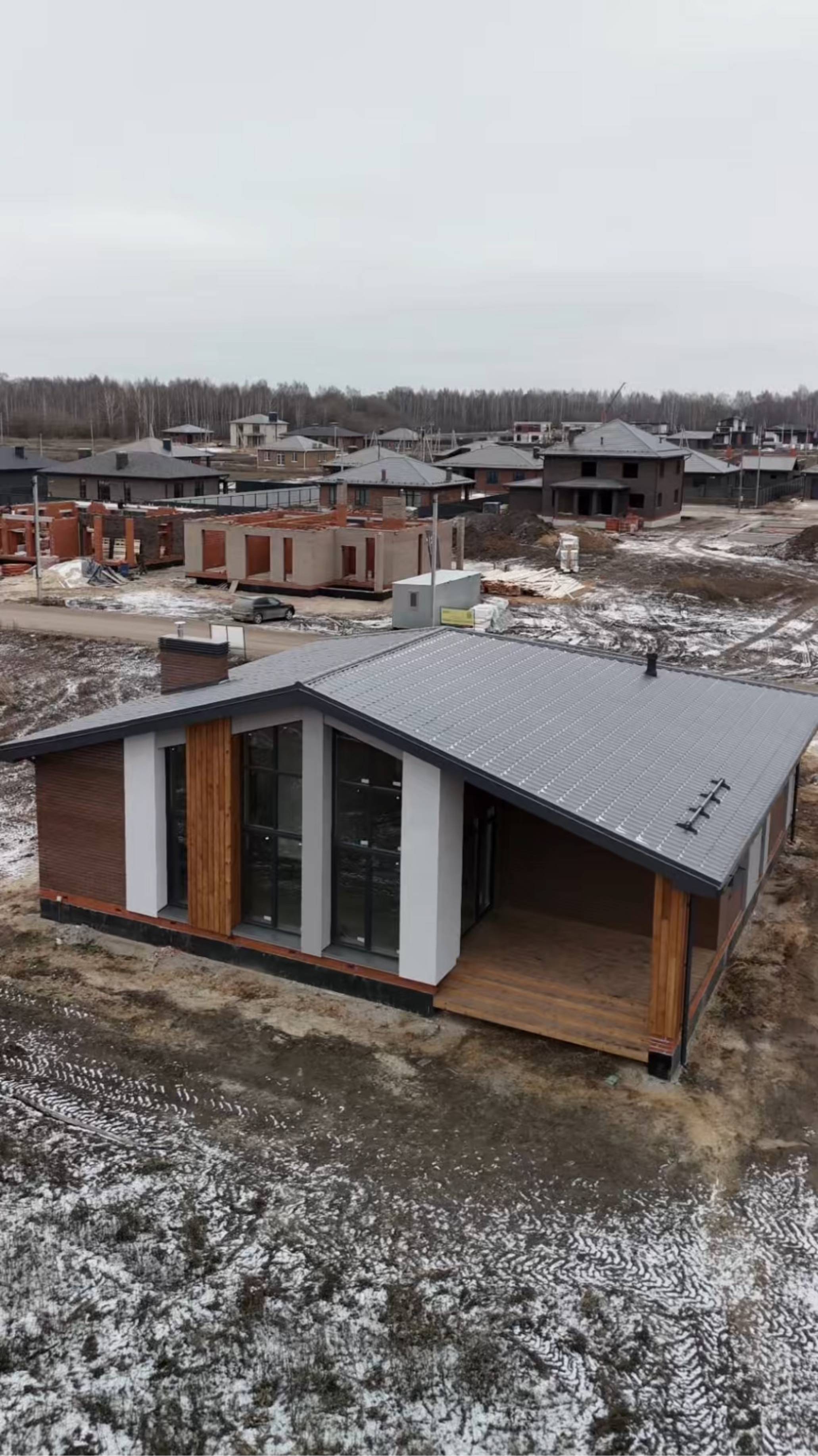 ПРОЕКТ ОДНОЭТАЖНОГО ДОМА СО ВТОРЫМ СВЕТОМ смотреть онлайн