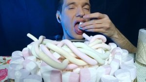 АСМР ОЧЕНЬ ВКУСНАЯ МАРШМЕЛЛОУ МУКБАНГ ЗВУКИ ЕДЫ | ASMR VERY TASTY MARSHMALLOW MUKBANG SOUNDS OF FOO