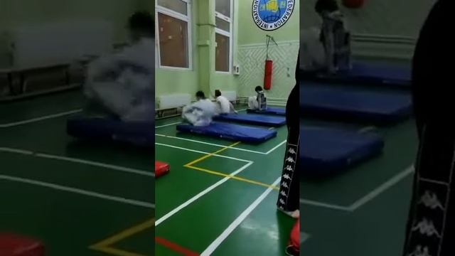 Рабочие моменты инклюзивной тренировки по тхэквондо #развитиедетейсовз #детиовз #инклюзивныйспорт