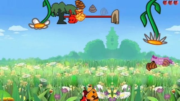 Лунтик X проклятый омлет 2 часть! (Прохождение за Милу)