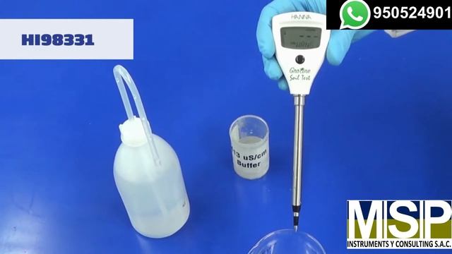 MEDIDOR DE CONDUCTIVIDAD PARA SUELO DIRECTO HI 98331 HANNA (MSP INSTRUMENTS) смотреть онлайн