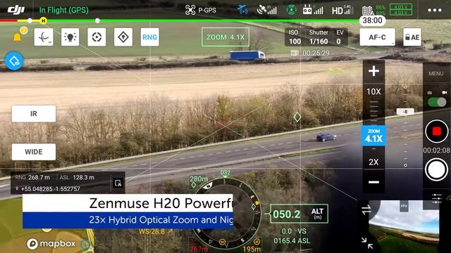 Zenmuse H20T Zoom On DJI M300 RTK Capabilities Example Footage