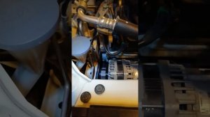 Ниссан х трейл 2019г замена натяжного ролика со снятием генератора