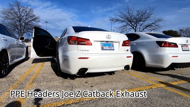 Lexus ISF PPE Headers Joe Z CatBack Exhaust