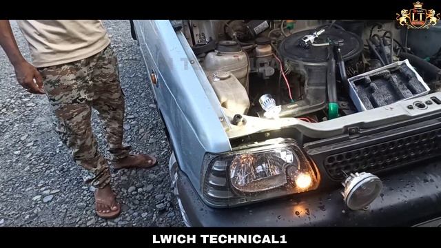 Maruti 800 Car LED Bulb Fitting Video Hindi मे. C6 H4 LED BULB|