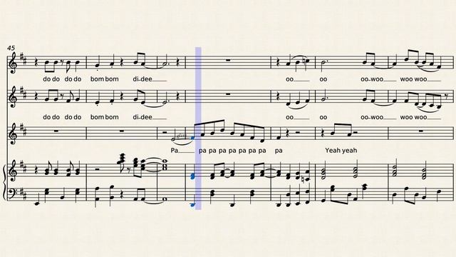 Seaside Rendezvous – Queen (Freddie Mercury) - arranged for SSA choir and piano смотреть онлайн