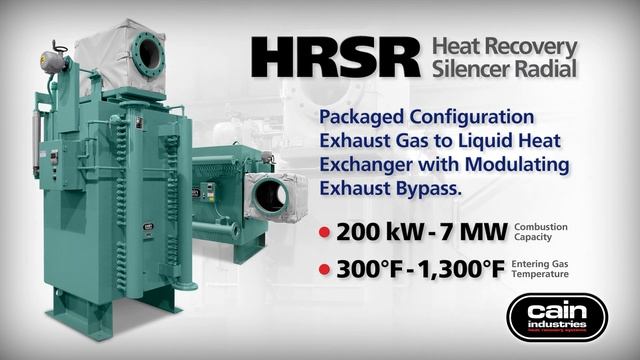 Cain Industries | CHP | Combined Heat & Power Exhaust Heat Recovery Solutions смотреть онлайн
