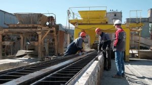 Производство железобетонных забивных свай квадратного сечения