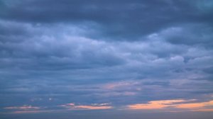 Небо [Закат] [футаж] 4k