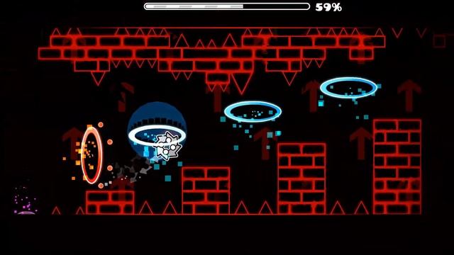 'Death Moon' by Caustic(Easy Demon) | Geometry Dash 2.11 смотреть онлайн