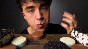 ASMR OREO ICE CREAM SANDWICH, OREO COOKIES AND CREAM ICE CREAM, OREO CHEESECAKE & CHOCOLATE COOKIES