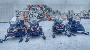 ТЕСТ ДРАЙВ  снегоходов  AODES SNOWCROSS  декабрь 2024