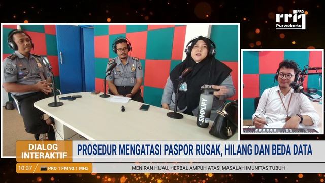 PROSEDUR MENGATASI PASPOR RUSAK, HILANG DAN BEDA DATA | DIALOG INTERAKTIF смотреть онлайн