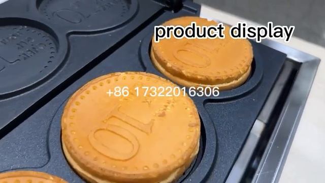 Korea cheese coin bread machine for small business commercial cheese coin pancake waffle maker смотреть онлайн