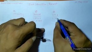 WHAT IS DIODE, USE , WORKING, TYPES (IN4007,IN5408,6A4)