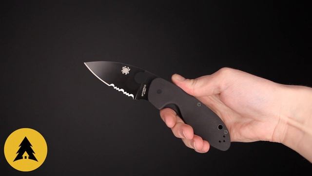 Складной нож Spyderco Efficient PS Black смотреть онлайн