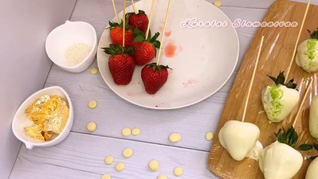 КЛУБНИКА в ШОКОЛАДЕ | COOKING. Все СЕКРЕТЫ . КЛУБНИЧНЫЙ ДЕСЕРТ! @kuralaielamanovna351 смотреть онлайн