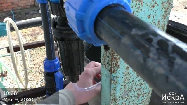 Насос-дозатор для внесения удобрений. Аналог MixRite или Dosatron.