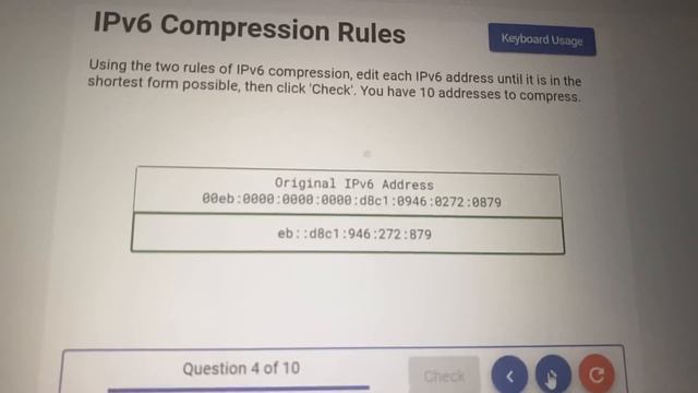 IPv6 compression Rules | Coursera Week 6 assessment | The Bits and Bytes of Computer Networking | смотреть онлайн