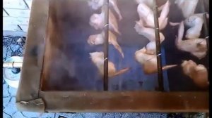 Копчение крылышек