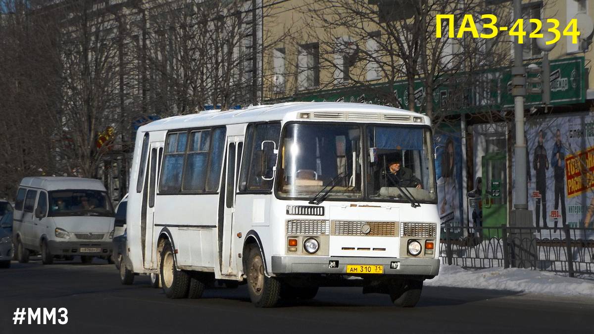 Поездка на ПАЗ-4234 (ММЗ Д-245.9 & СААЗ 3206.70)
