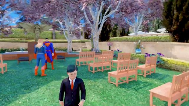 Супергеройлардың бәрі жиналып Суперменді үйлендірді! (GTA V) смотреть онлайн